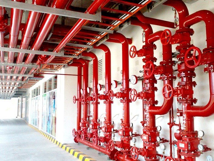 THI CÔNG HỆ THỐNG CỨU HỎA - Installation Fire fighting